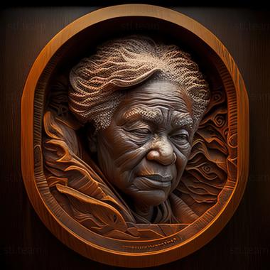 3D model Beloved Toni Morrison 1987 (STL)